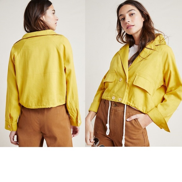 Anthropologie Jackets & Blazers - NEW Anthropologie Lucille Cropped Anorak